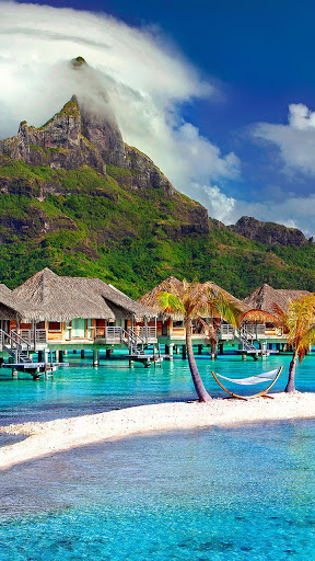 Android application bora bora wallpaper screenshort