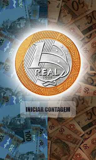 Android application Contador Moedas screenshort