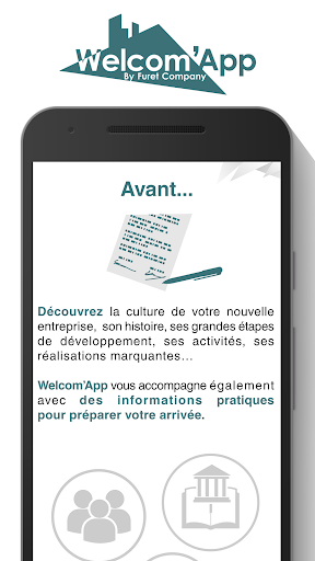 WelcomApp Screen 3