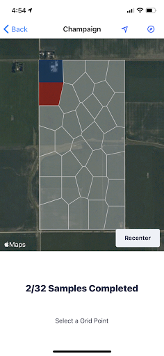 Pattern Soil Sampler Screen 2