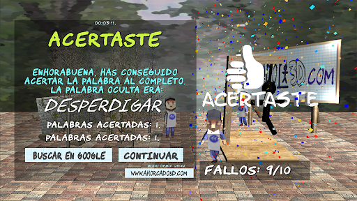 Ahorcado 3D Demo