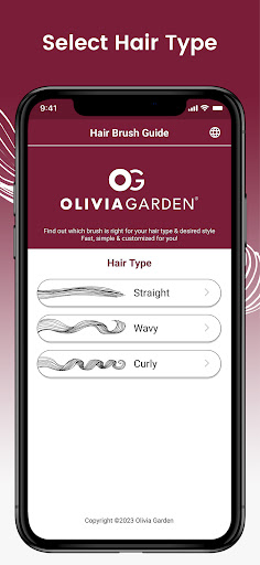 Android application Hair Brush Guide screenshort