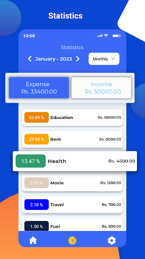 Expense Manager Screen 3