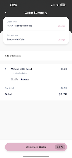 Sandoitchi Cafe Screen 3