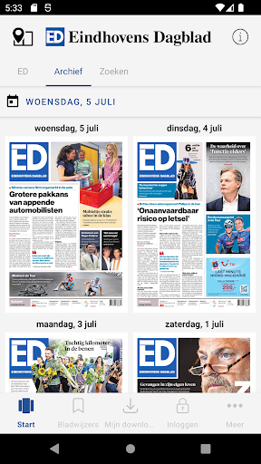 ED - Digitale krant Screen 2