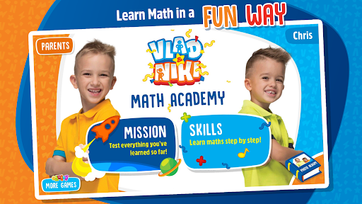 Vlad and Niki - Math Academy 2.8 screenshots 1