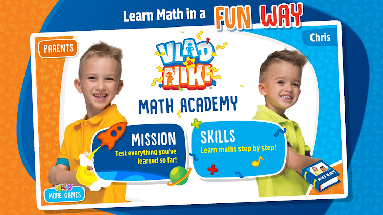 Vlad and Niki - Math Academy - 6.8 - (Android)
