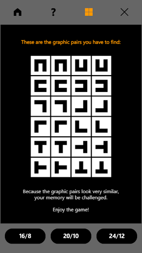 Peters Graphic Pairs Screen 3