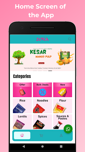 Android application Zora Supermarket Berlin screenshort