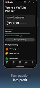 YouTube Studio Screenshot