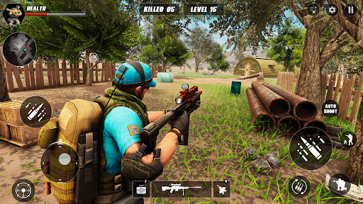 Android application FPS Commando Encounter Strike screenshort