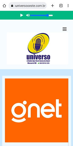 Radio Universo Oeste Screen 2