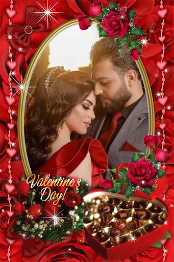 Android application Valentine's Photo Frame 2024 screenshort