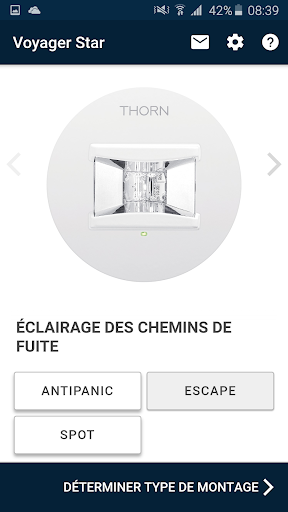 Aperçu de l'application