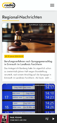 Radio Bamberg Screen 3