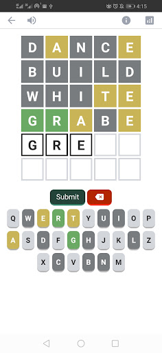 Daily Word Challenge Screen 2