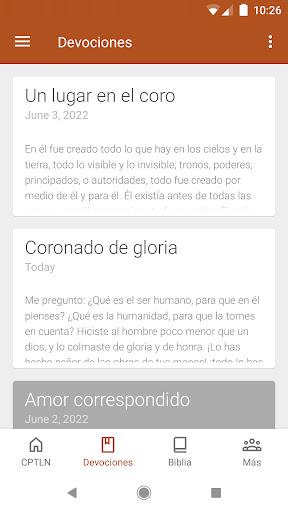Cristo Para Todas Las Naciones Screen 2