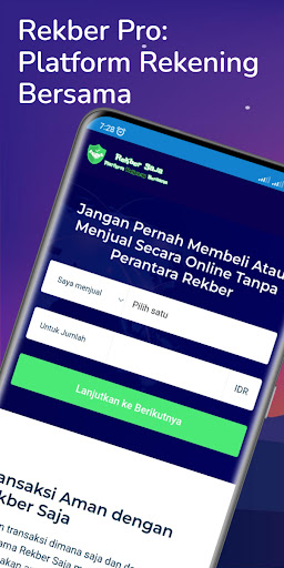 Android application Rekber Indonesia Jual Beli screenshort