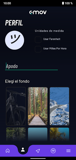 Android application EMOV Electric screenshort