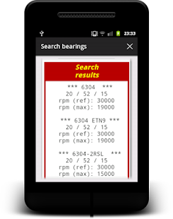 Search bearings (Pro version)