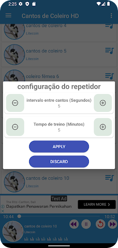 Cantos de Coleiro HD Screen 2