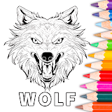 Animal coloring pages games icon