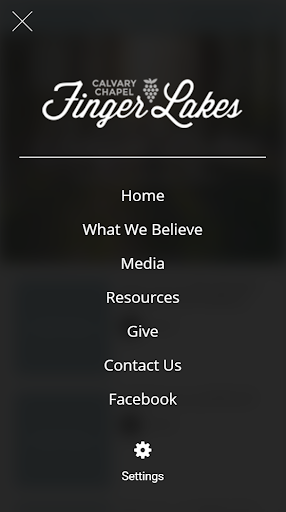 Android application Calvary Chapel Finger Lakes screenshort