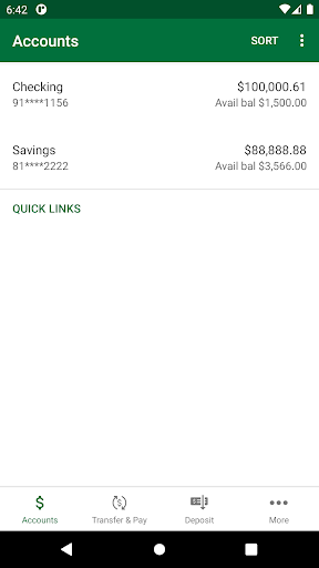 United Valley Bank Mobile Screen 3