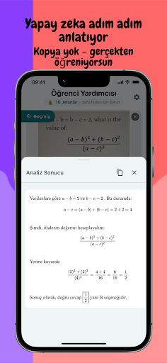 Öğrenci Yardımcısı ekran görüntüsü