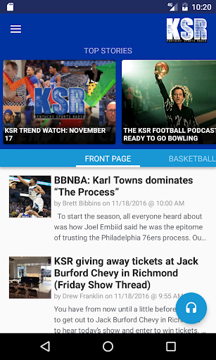 Kentucky Sports Radio (KSR) 2.18 screenshots 1