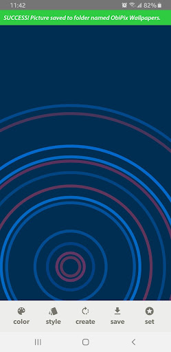 Android application ObiPix Wallpapers screenshort