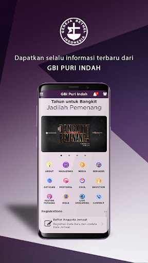 Android application GBI Puri Indah screenshort
