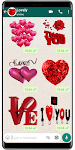 screenshot of WASticker - My Love Stickers