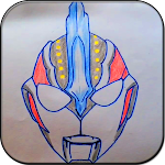 Cover Image of Télécharger Draw Ultra man Superhero 10.11.0 APK