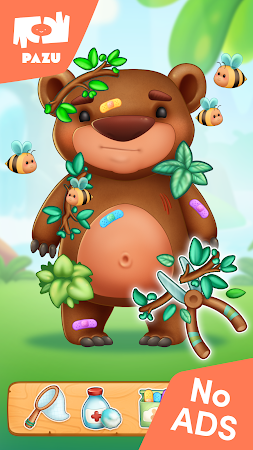 Game screenshot Джунгли ветеринарные игры hack
