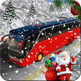 Amazing Christmas Tourist Bus Driving Simulator icon