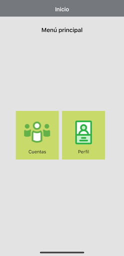 Android application Recordventas screenshort