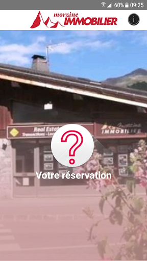 Android application morzine Immo screenshort