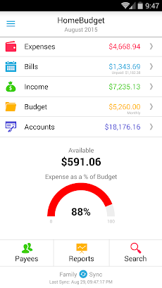 Home Budget with Sync Liteのおすすめ画像1
