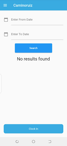 Global Tilapia Attendance App Screen 2