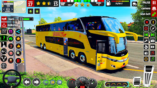 City Coach Bus Driving Sim 3D Screen 2