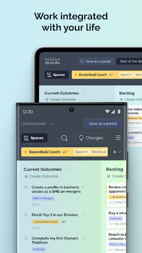 Android application BillionMinds Companion App screenshort