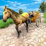 Cover Image of Télécharger Horse Cart Transport Driving  APK