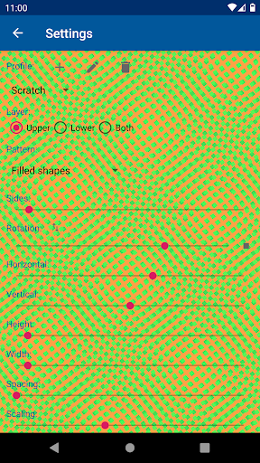 Moiré Geometric Patterns Screen 2