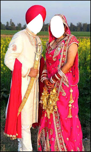 Punjabi Couples Photo Editing Screen 2