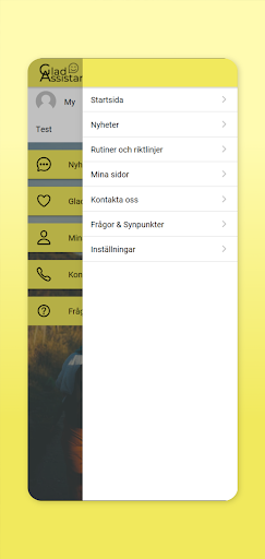 Glad Assistans Screen 3