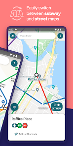 Screenshot 2 Singapore Metro Map & Planner android