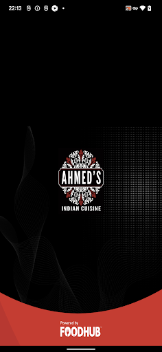 Android application Ahmeds Indian Cuisine screenshort