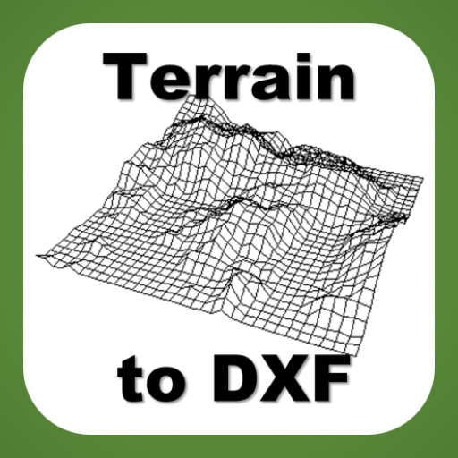 Terrain To DXF 3.3 Icon
