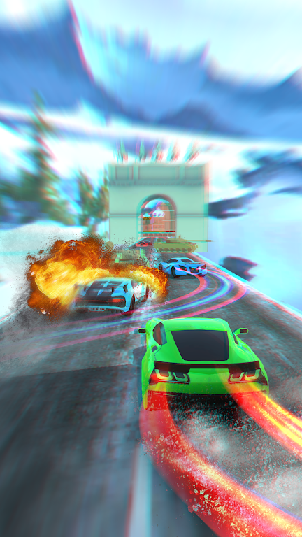 Neon Car 3D: Car Racing MOD APK 01